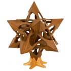 Vladimir Bulatov Wood Sculpture #3